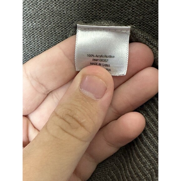 A.n.a.  New Approach Womens Grey Waterfall Cardigan Sweater XL - Picture 8 of 9